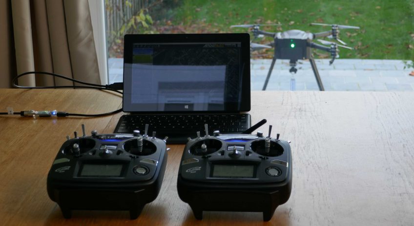 Two remotes, one drone